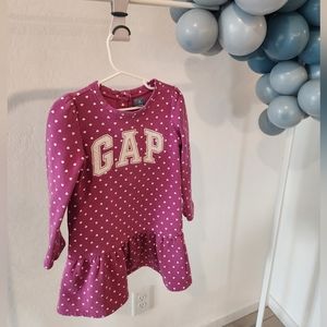 Girls Gap heart dress size 5